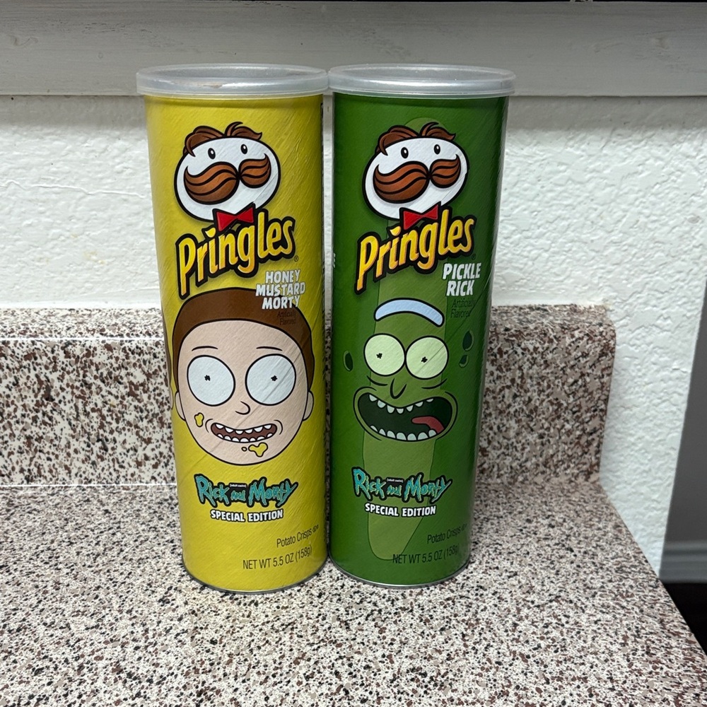 Pringles Rick and Morty Special Edition Chips